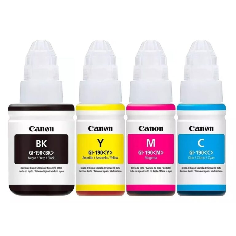 Kit 4 Tinta Original Canon G3110 G4100 G3100 G-190