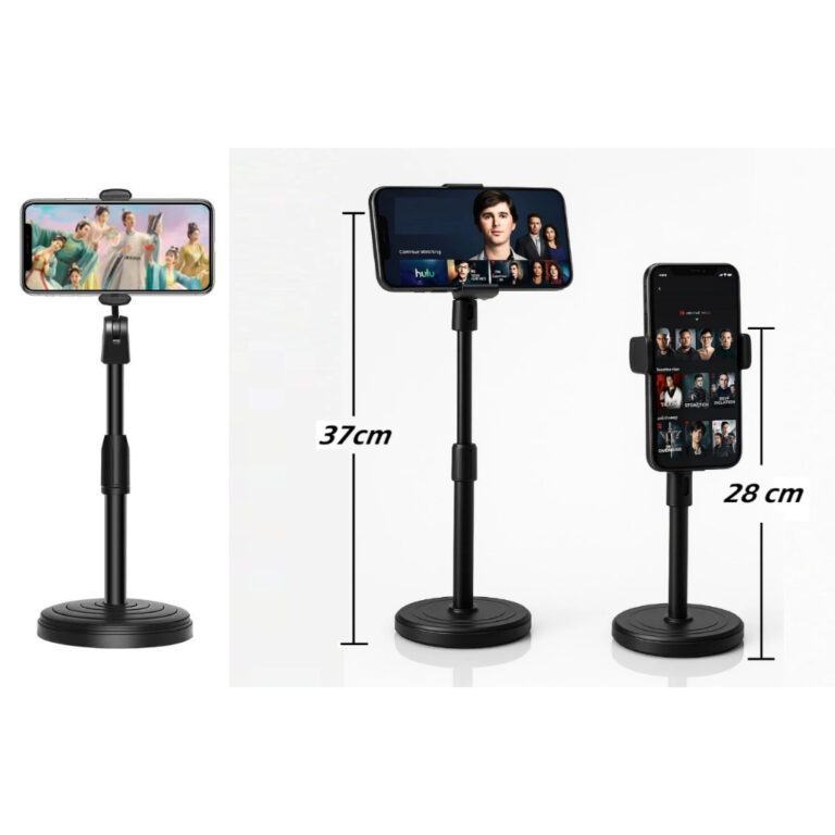 Suporte Tripé Pedestal 360° Ajustavel Celular Me