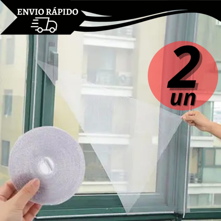 Kit 2 Tela Mosquiteira Janela Ajustável Proteçã