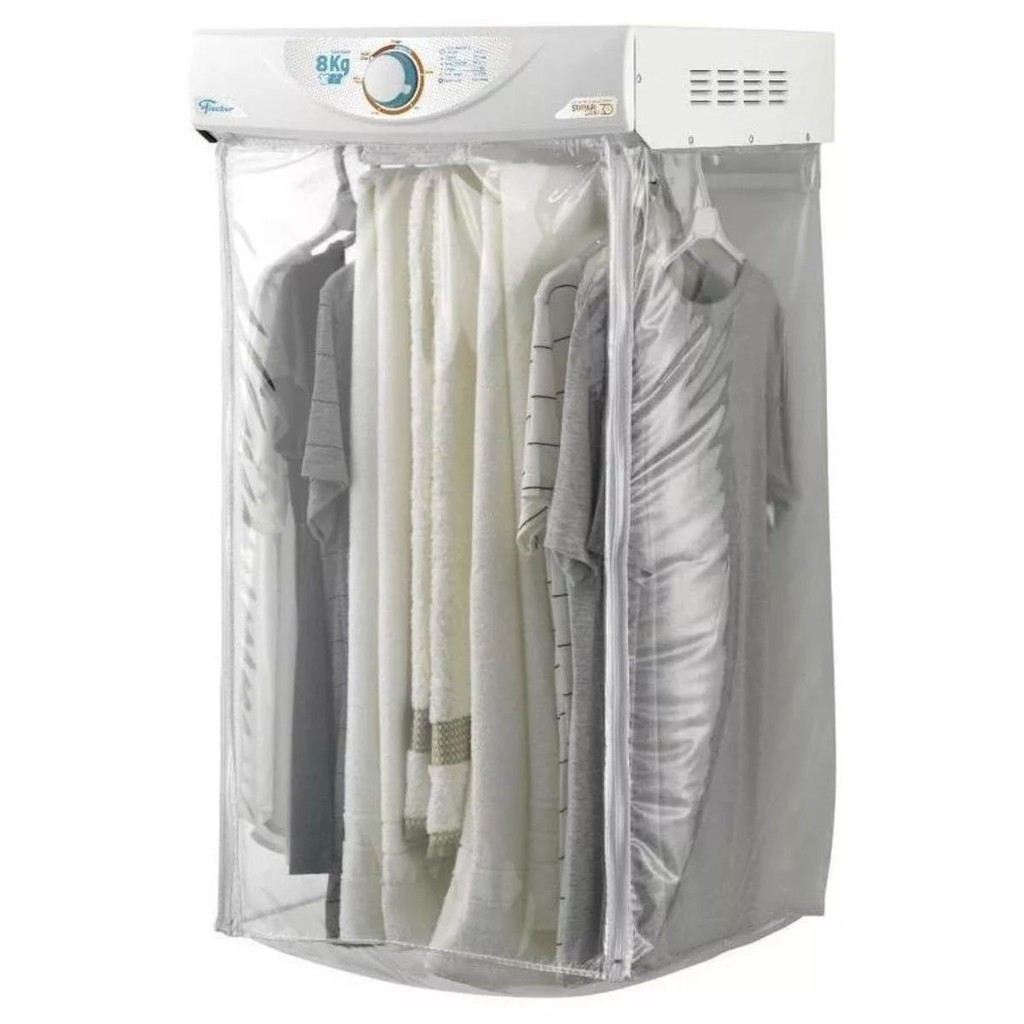 SECADORA ROUPA SUPER CICLO SUSPENSA BRANCA FISCHER 8KG 127V