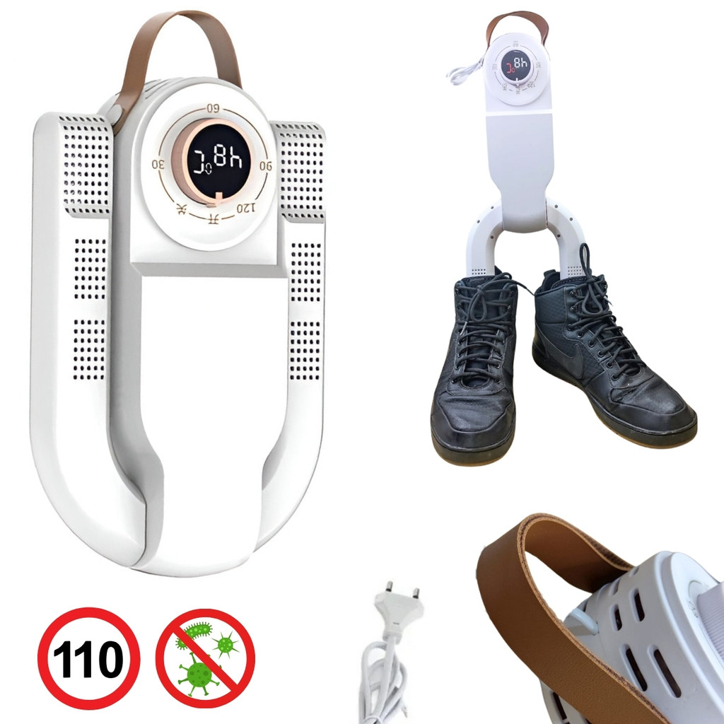 Aquecedor Elétrico Portátil SapatoS Tênis Secagem Rápida 127/220v Mata Bactérias