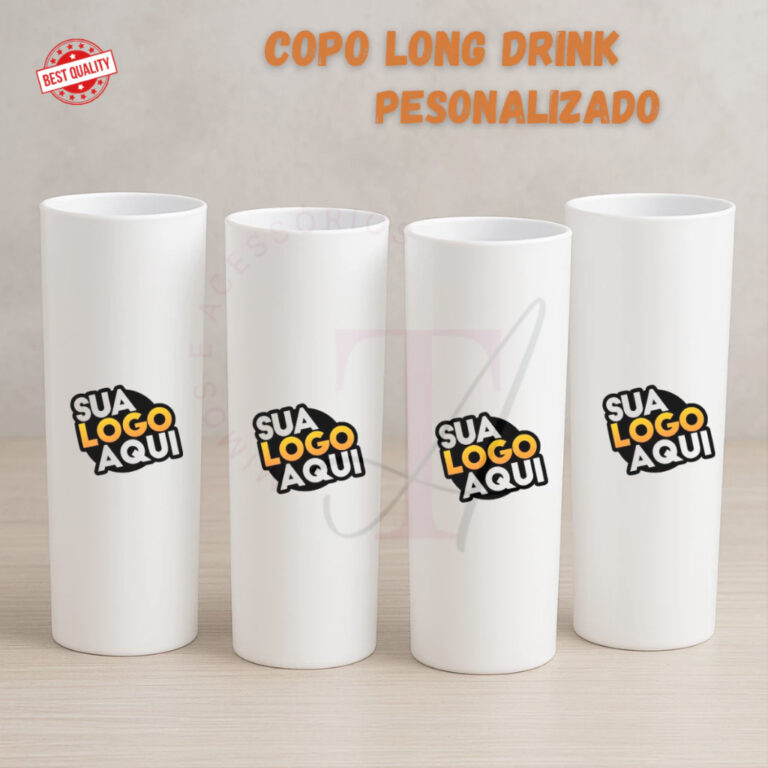 Copo Long Drink Personalizados para Evento Festa A
