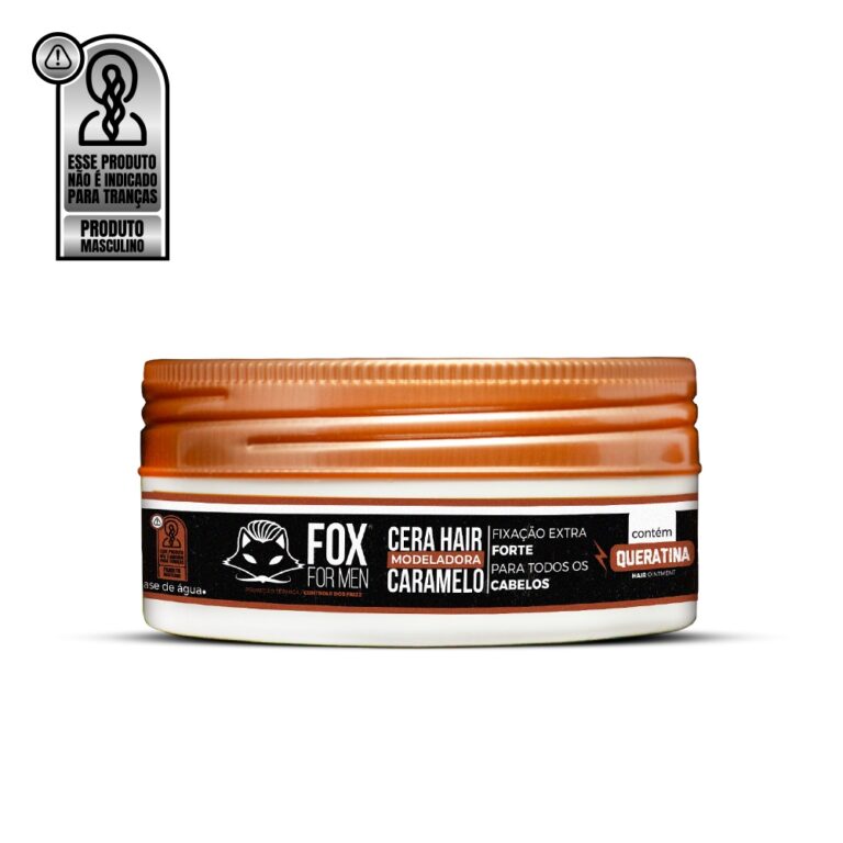CERA HAIR CARAMELO 130G – FOX FOR MEN