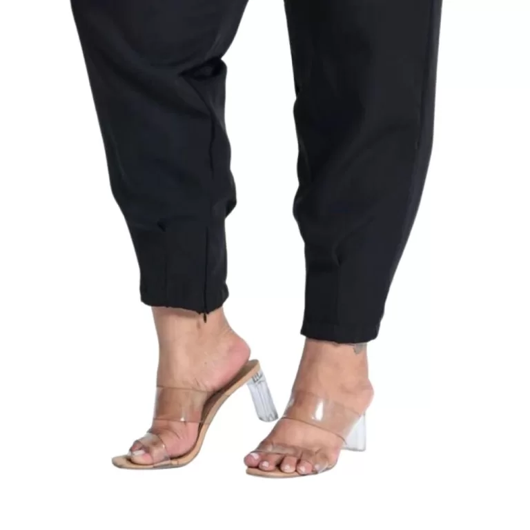 Calça Alfaiataria Feminina Modelo Cenoura Plus Si