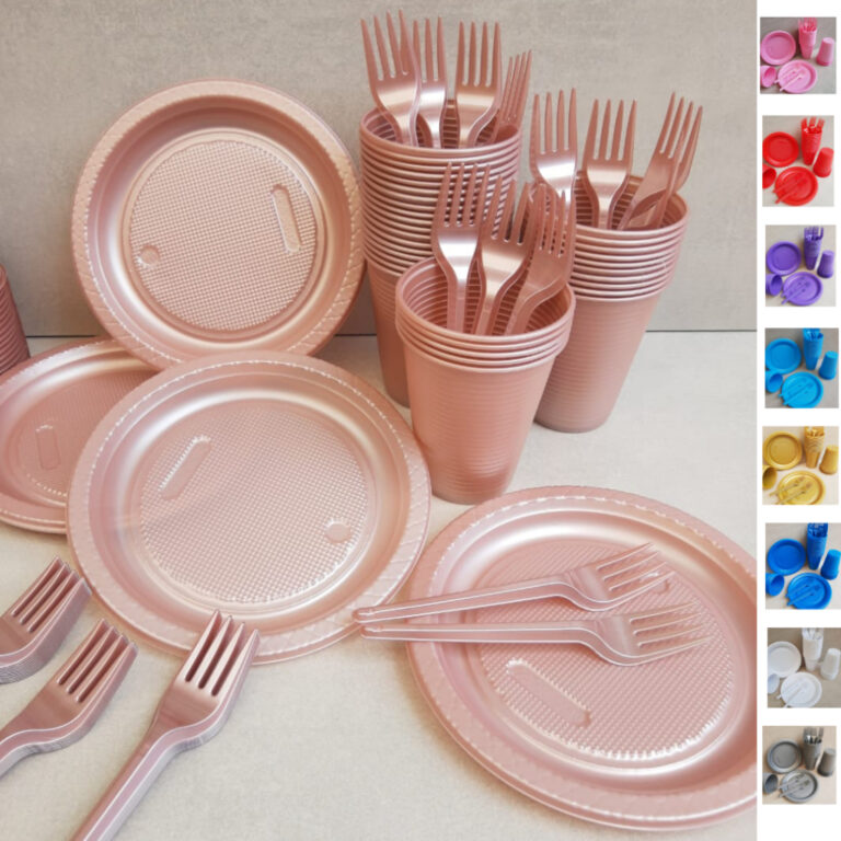 Kit Descartáveis Econômico 50 Pessoas 150 Itens 