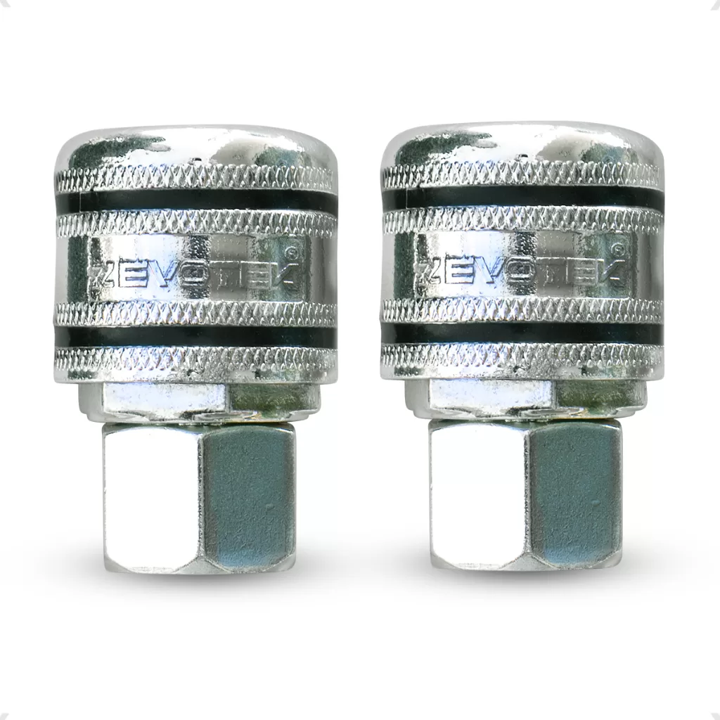 Kit 2 Engate Rápido 1/4 Schweers Para Compressor De Ar