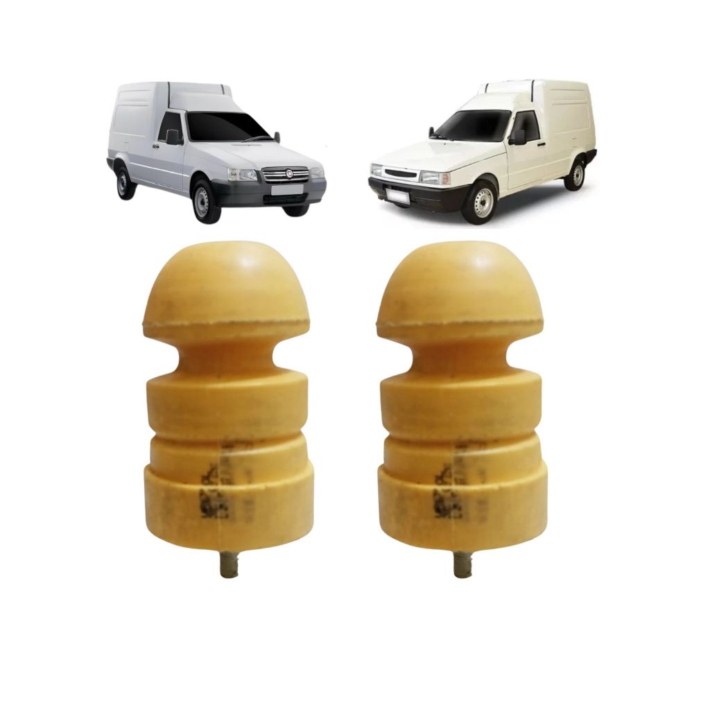 Par Batente Suspensão Traseira Fiorino 94/13 Original