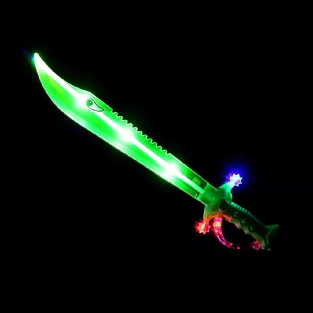 Espada Sabre De Luz Led 40 cm Crianças