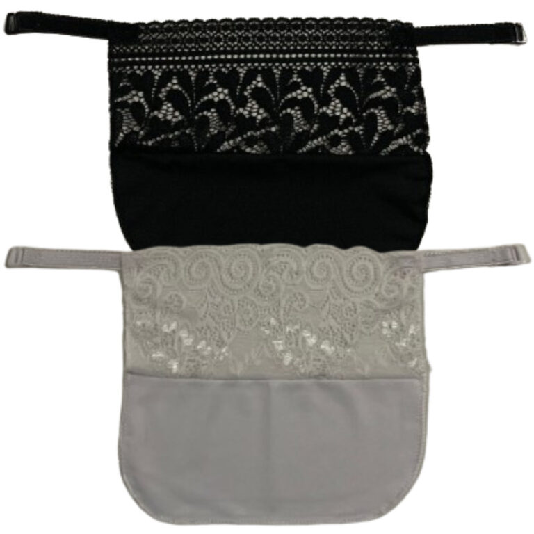 Kit 2 Tapa Decote Para Roupas E Sutiãs Cobre Colo