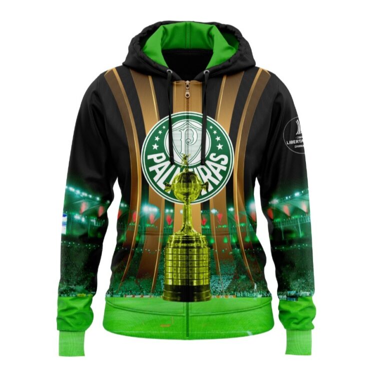 Moleton Canguru 100 % Poliéster Blusa Palmeiras P