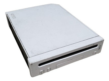 Nintendo Wii Branco Só O Console Com Programas. L
