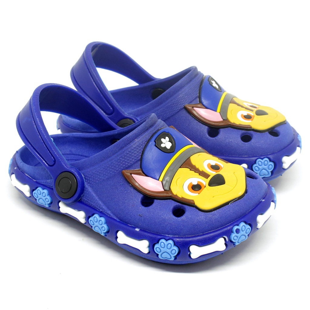 Babuche Infantil Menino Menina Confortavel Calce Fácil Cachorro Divertido Promoção