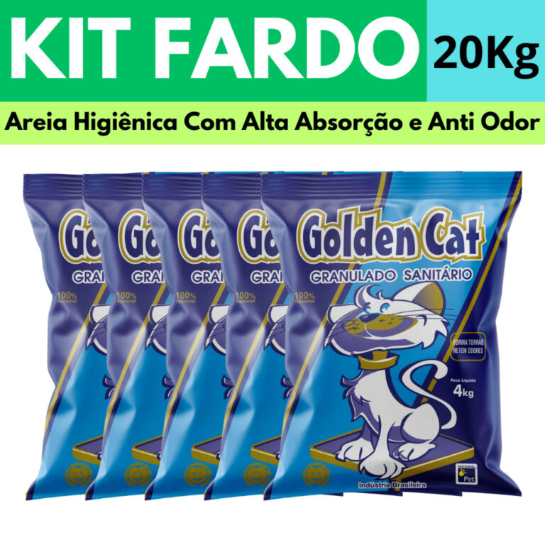 Areia Para Gato Sanitária Forma Torrões Alta Abs