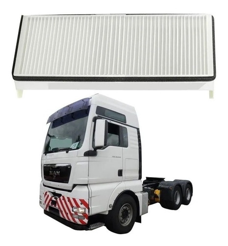 Filtro Ar Condicionado Vw Caminhões Man Tgx29.440