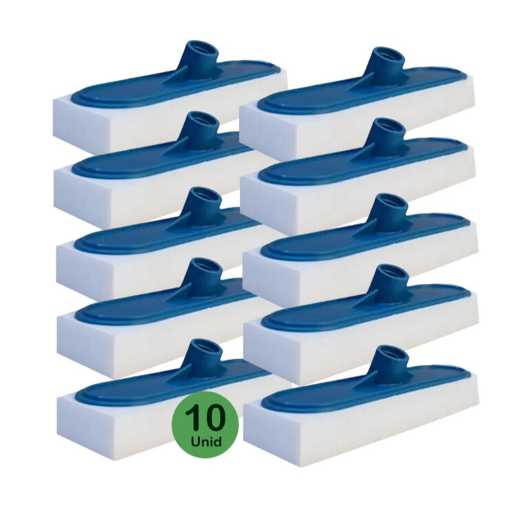 ESFREGÃO COM ESPONJAS MÁGICAS KIT 10 UNID