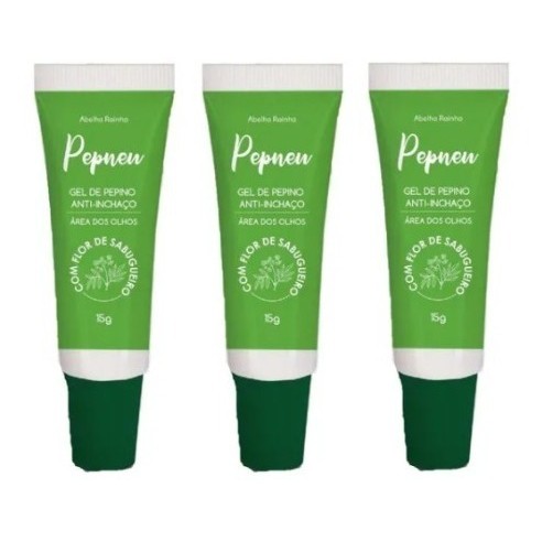 Kit 3 Gel De Pepino Anti inchaço Para Área Dos O