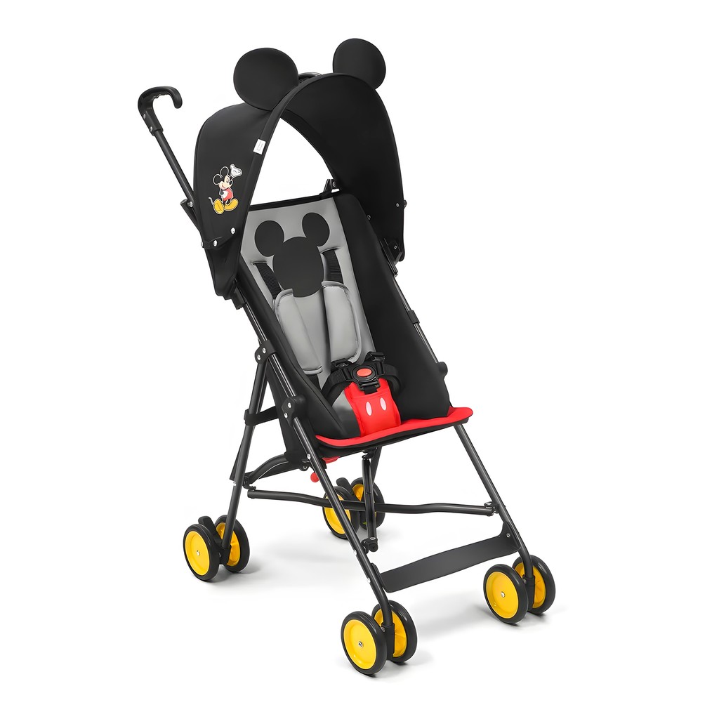 Carrinho Bebê Estilo Guarda-Chuva Passeio Petit Mickey Até 6m-15 kg – Multikids