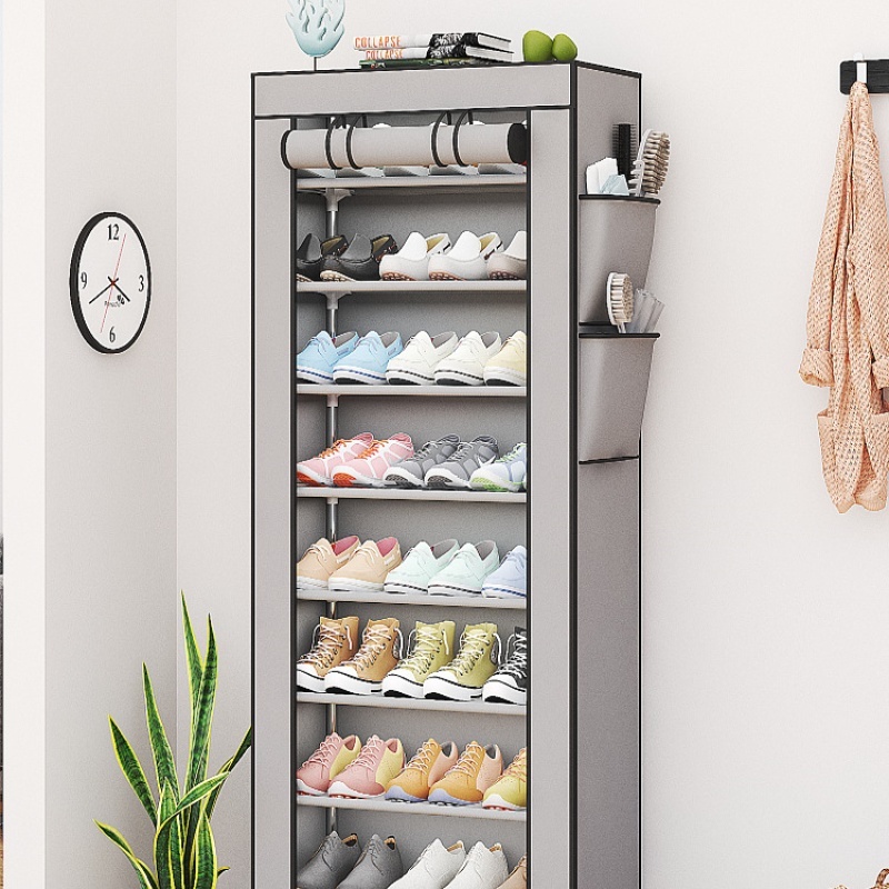 Sapateira Para Calçados 9 Andar Para De Sapatos Organizador DesmontáVel Cinzento