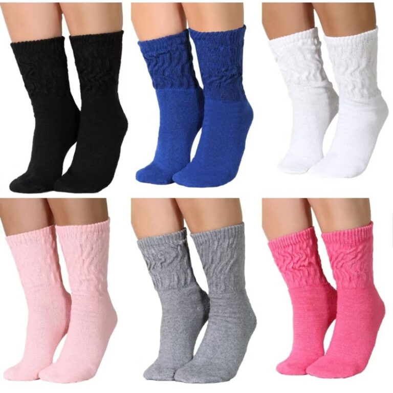 kit 12 Pares De Meia Feminina para Frio e Academia