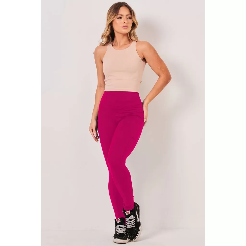Calça Feminina Fashion Fitness Planet Girls Rosa