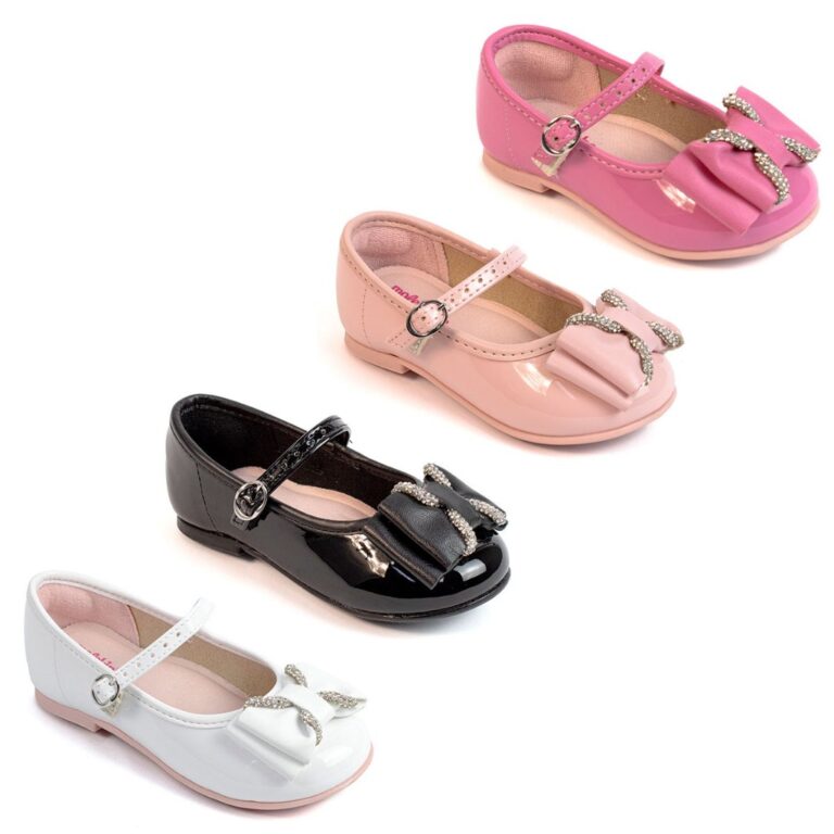 Sapatilha Baby Molekinha Infantil Strass Brilho La