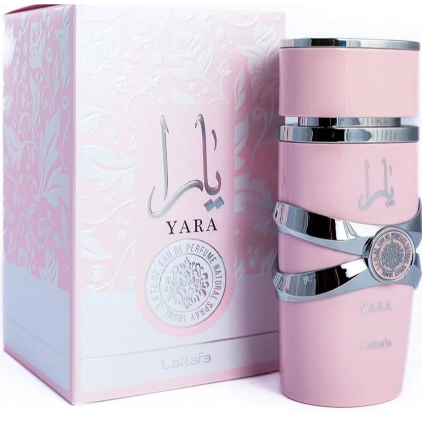 Perfume Árabe Lattafa Yara Rosa 100ml envio imediato