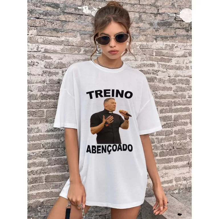 Camiseta Padre Marcelo Rossio | Treino Abençoado 