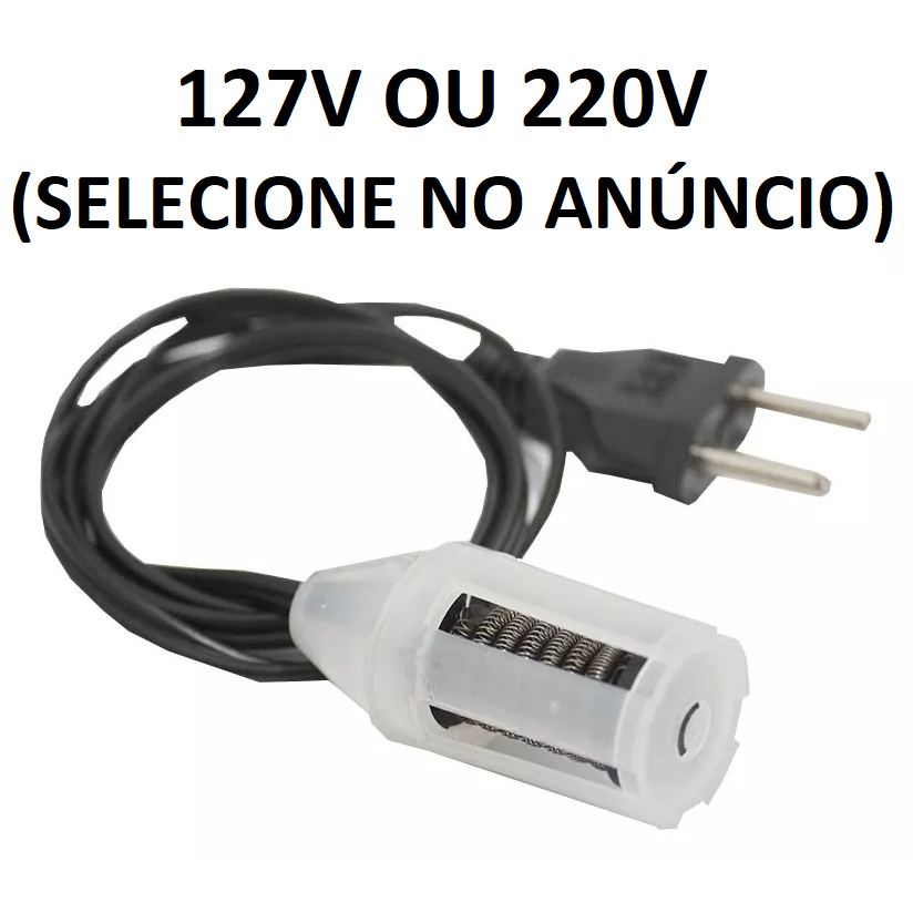 Aquecedor De Água Rabo Quente Ebulidor Elétrico 127V ou 220V Selo Inmetro