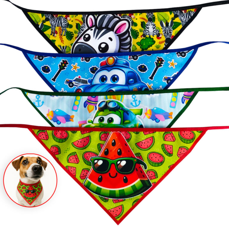 Bandana Star Pet Macho 10, 30 ou 50 Unidades ̵