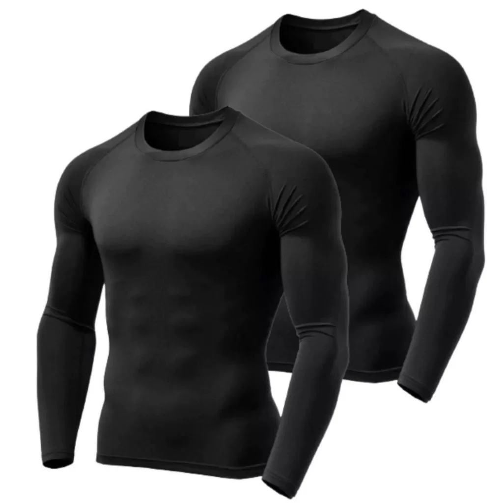 Camiseta Segunda Pele  Termica 4 UnidadesTecnologia Dry Anti Odor Termica Corrida