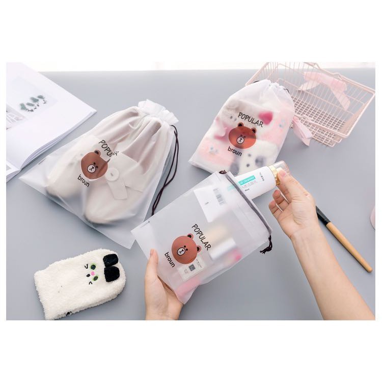 Kit 5 Sacos Reutilizáveis para Guardar Roupas Sap
