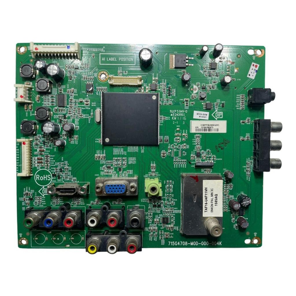 Placa Principal Tv Aoc Le22h138 715g4708-m0d-000-004k
