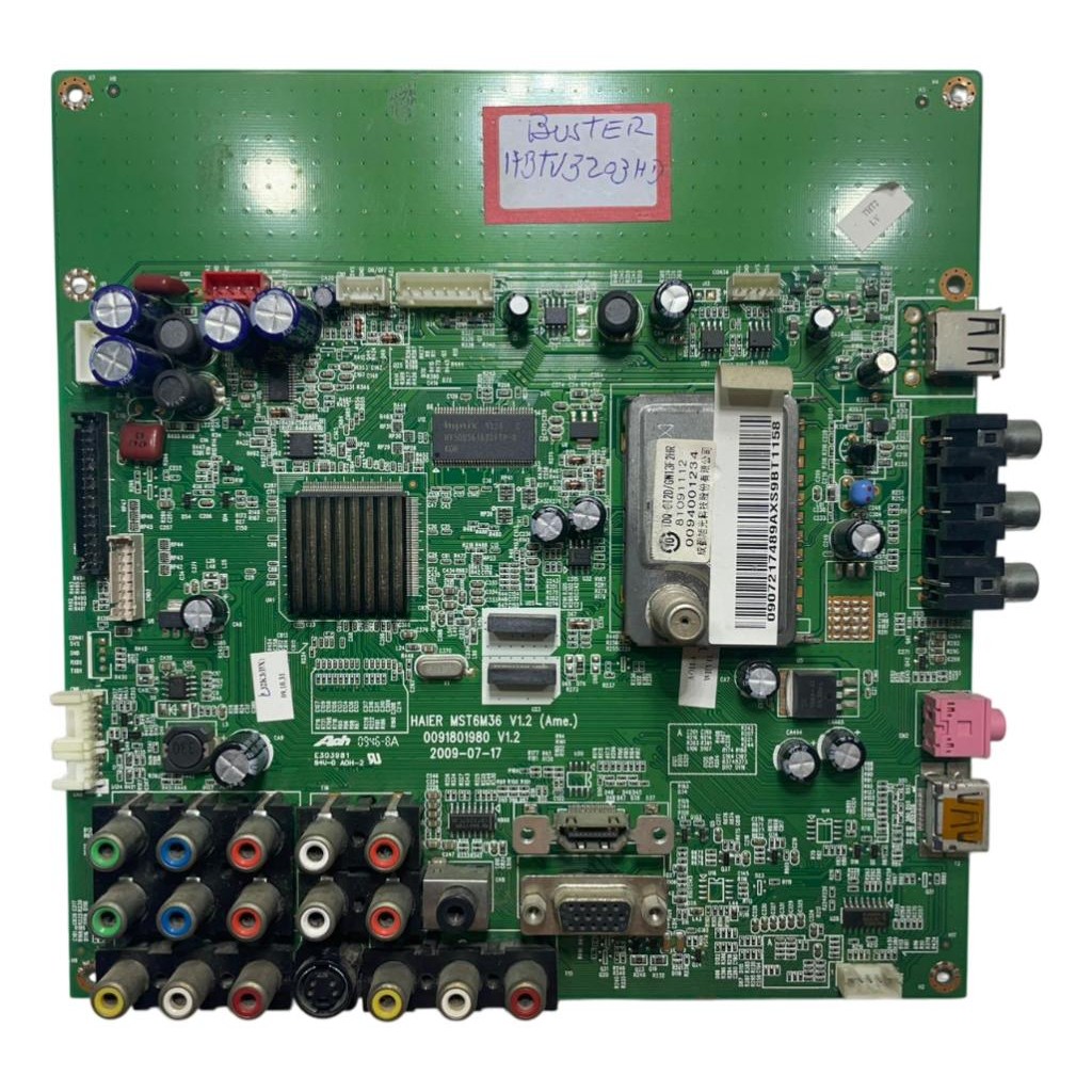 Placa Principal Tv Buster Hbtv-3203hd 0091801980 V1.2