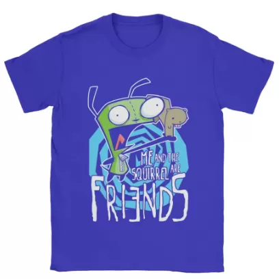Camiseta Camisa Blusa Algodão Unissex Men Invader