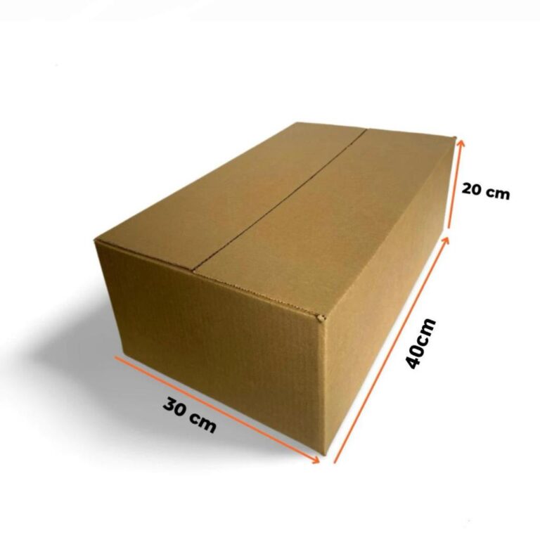 Kit Mudança 10 Caixas De Papelão 40x30x20 Semino