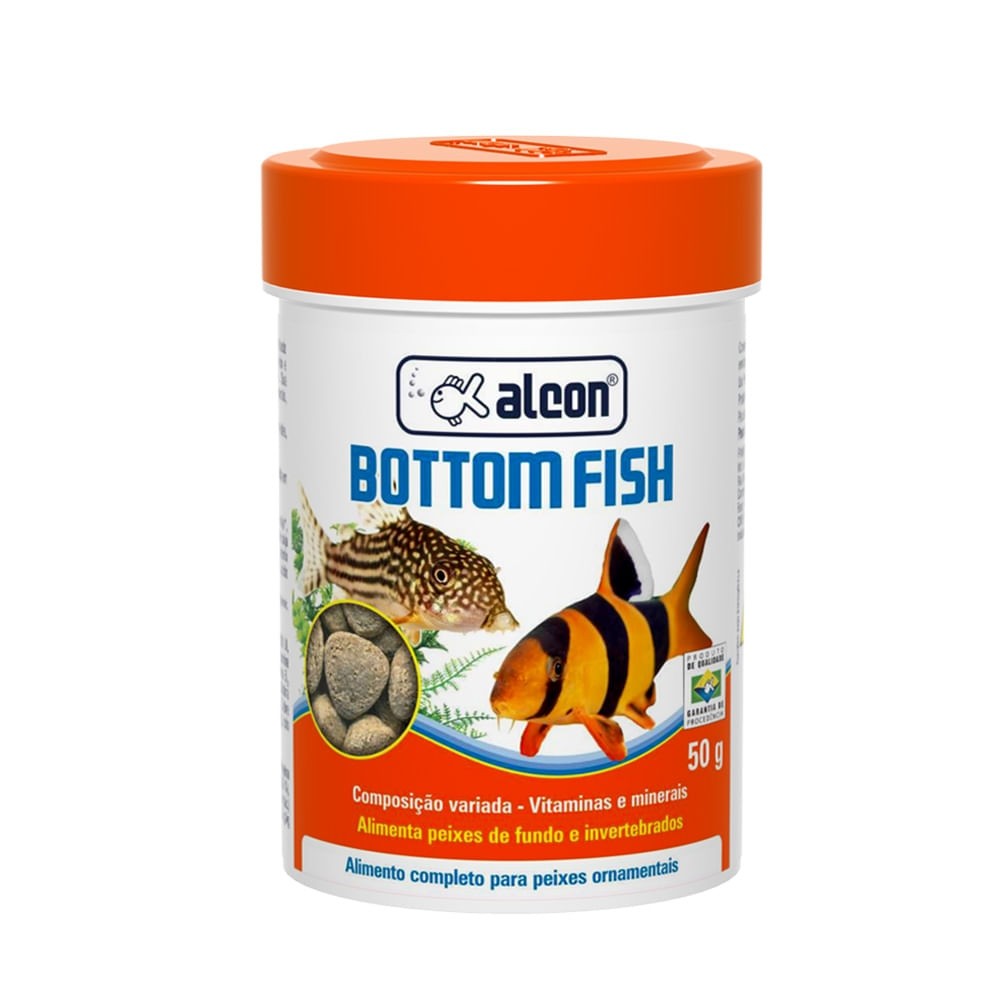 Ração para Peixe Botton Fish Alcon 50 g
