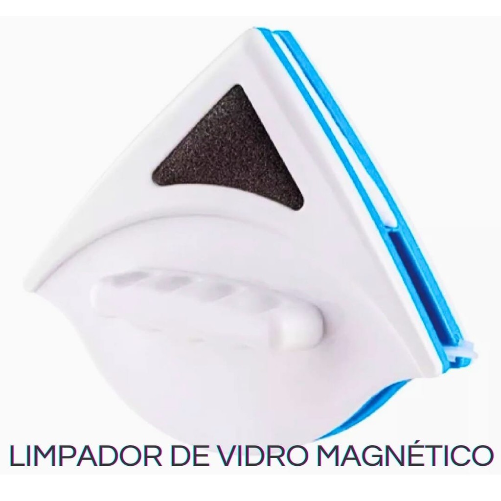 Limpador Vidro Magnético Rodo Mágico