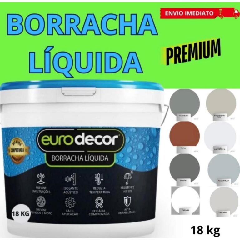 Borracha Líquida Premium 18kg Tinta Emborrachada 