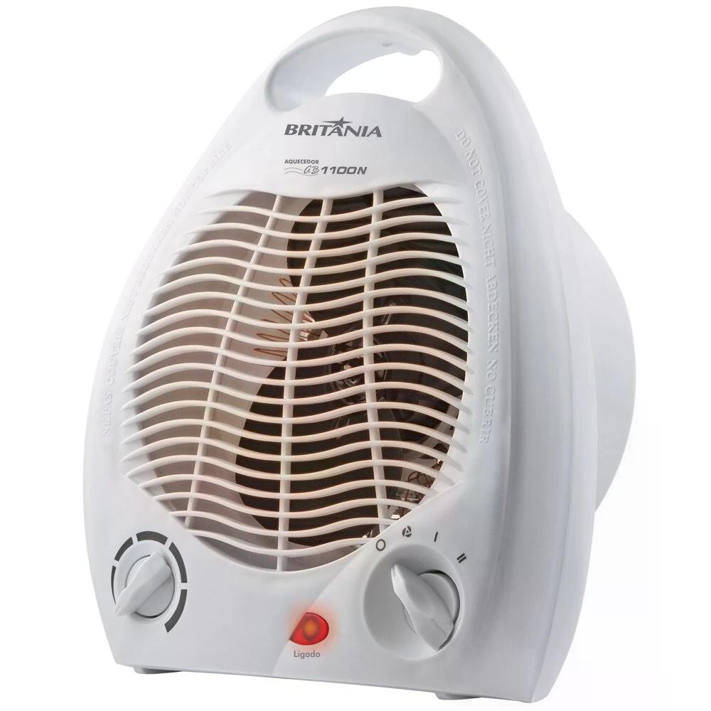 Aquecedor e Circulador 220v – AB1100N Branco – BRITÂNIA