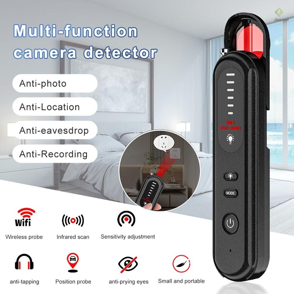 Detector De Câmera Sem Fio Localizador De Dispositivo De Escuta Scanner De Sinal Infravermelho De Lo