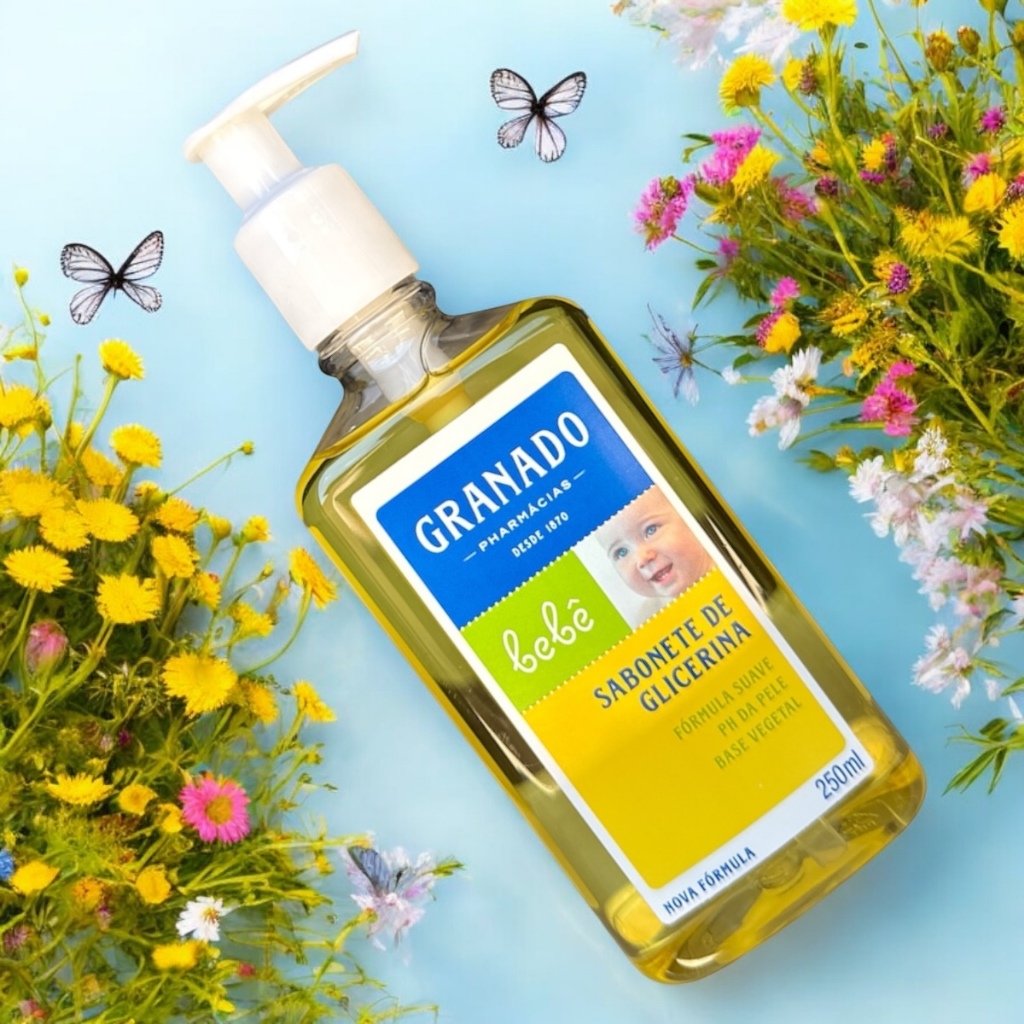 Sabonete liquido Granado bebê Tradicional Glicerina 250ml