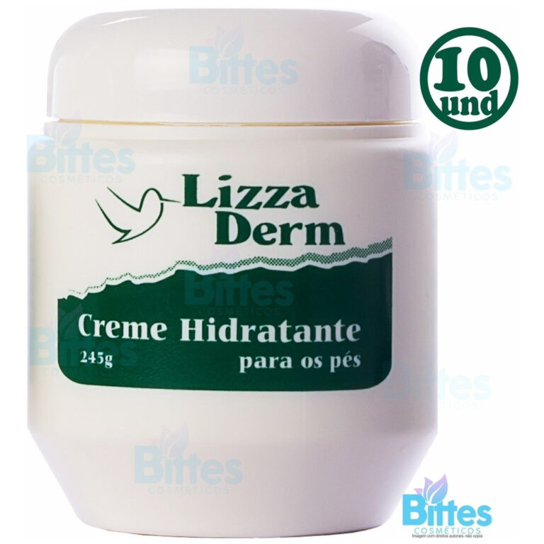 10 Creme Hidratante Lizza Derm Suave Fragrance Ata
