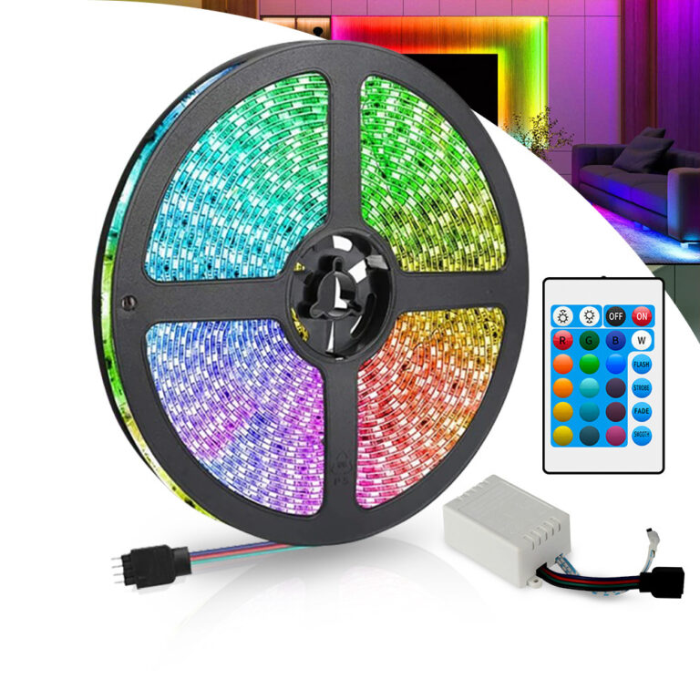 Fita Led Rgb 3528 ULTRA Colorida 5m 12V Bivolt 5M 