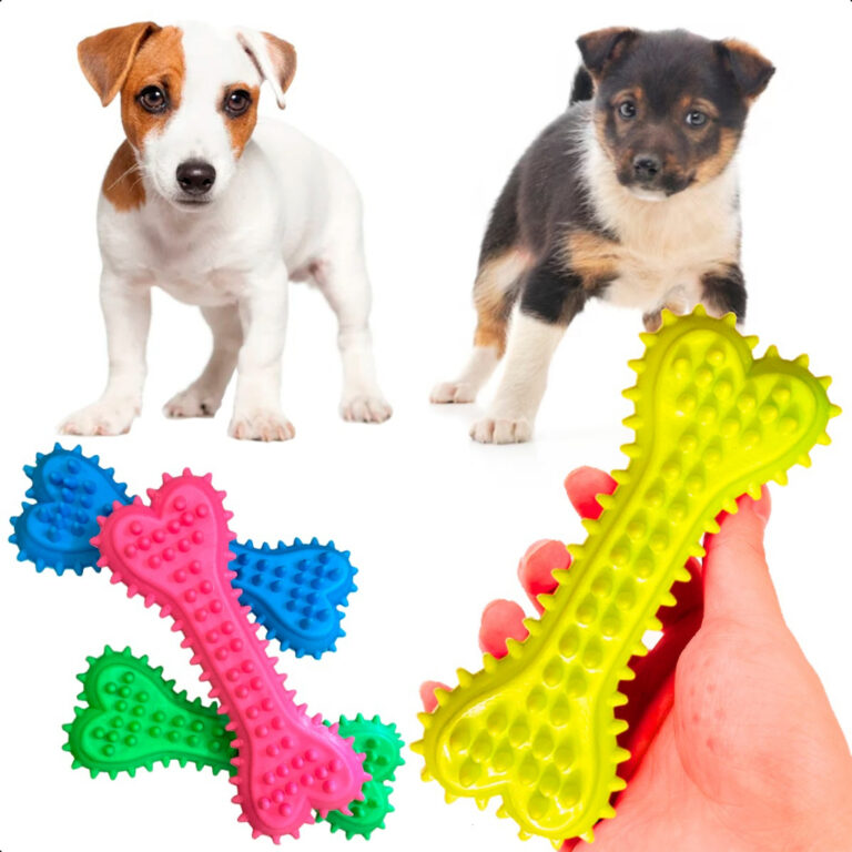 Kit Brinquedo para Cachorro Osso Ossinho Mordedor 
