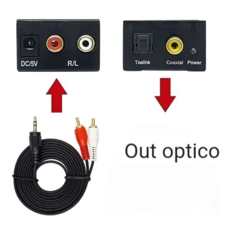 Adaptador De Som P2 De Pc Para Sair Em Home/soundb