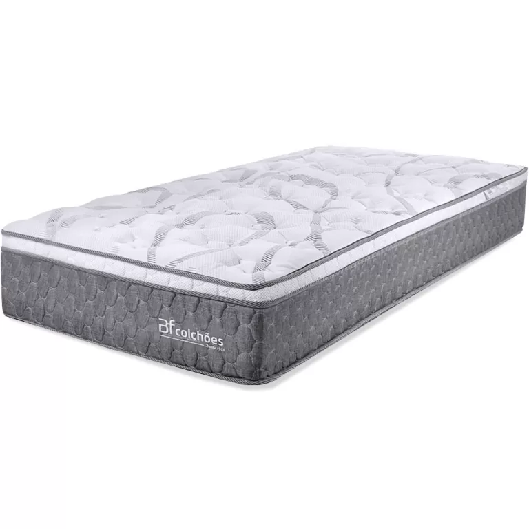 Colchão Solteiro Molas Ensacadas e Pillow Top de 