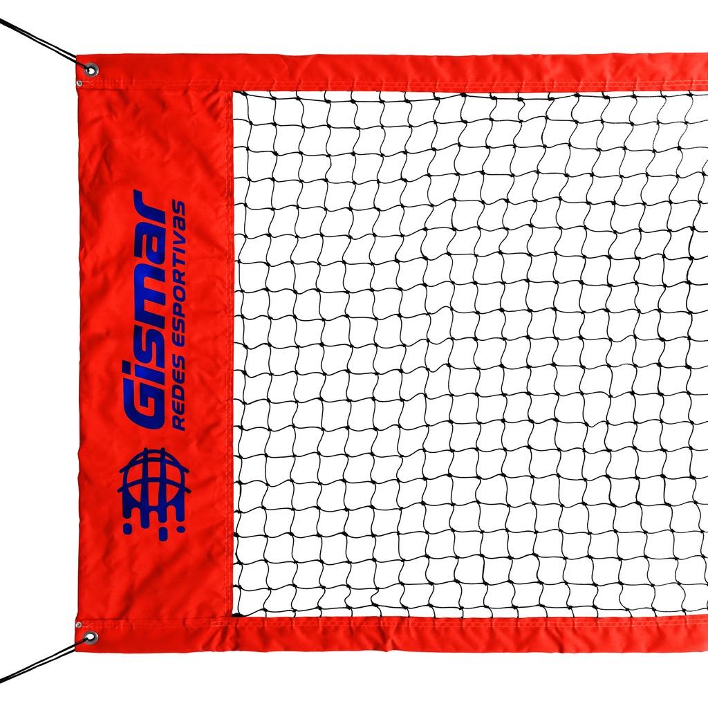 Rede de Beach Tennis Oficial Pro Laranja