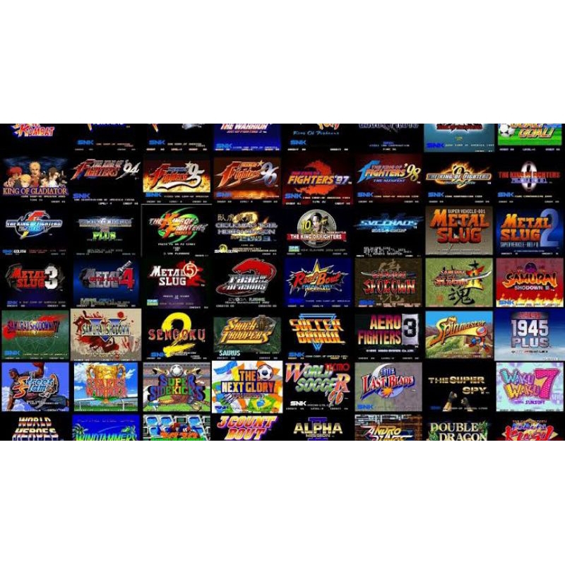 PC DVD Neogeo emulador neoragex 188 jogos