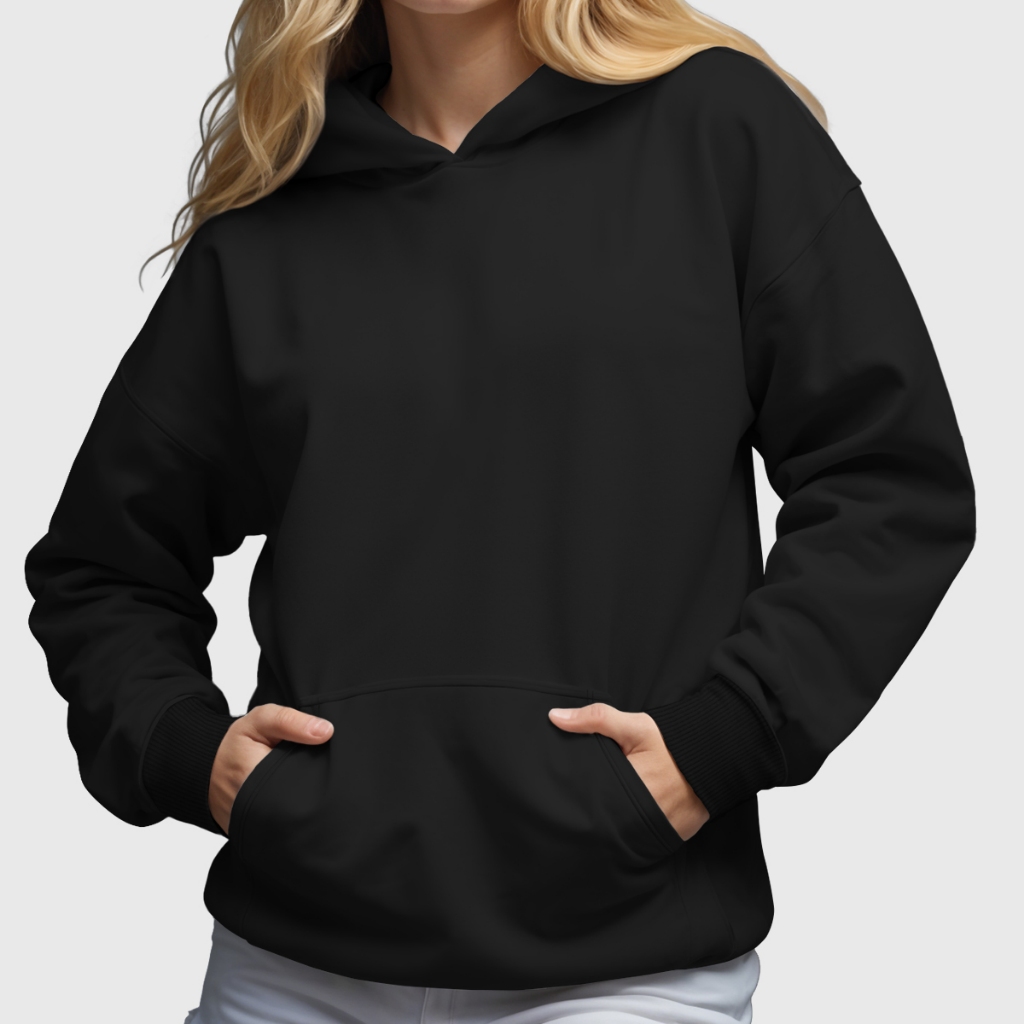 Moletom Canguru Feminino Varias Cores Liso