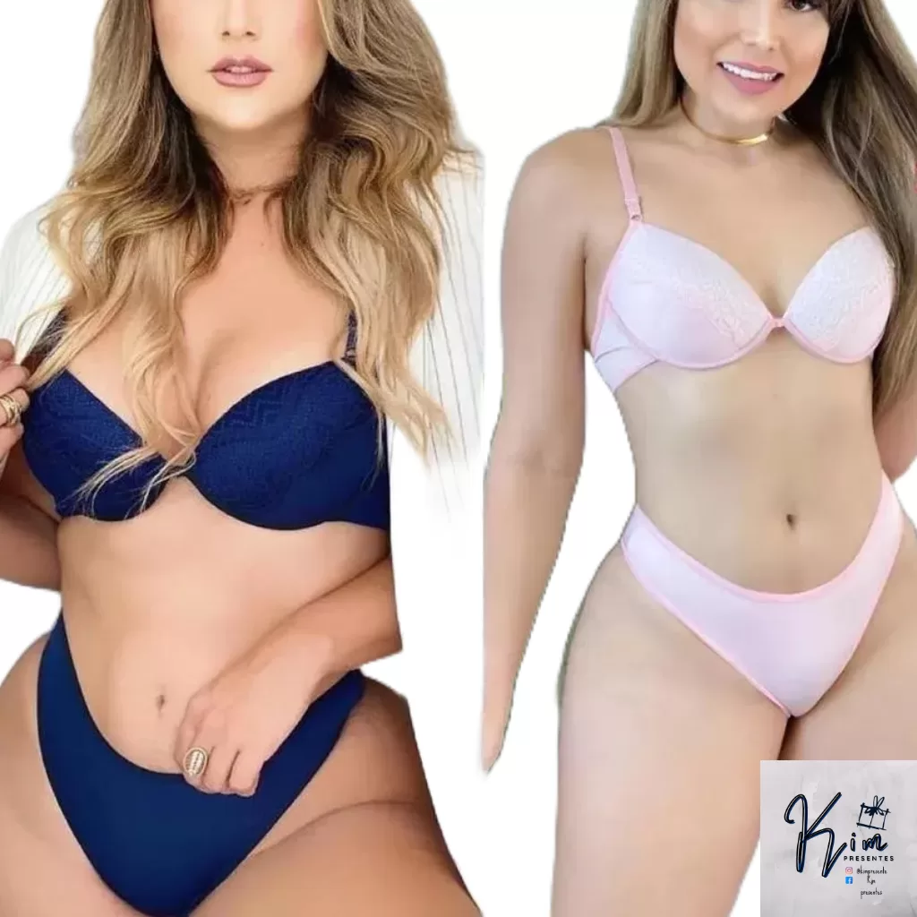 KIT 50 conjuntos lingerie ATACADO para revendedoras e sacoleiras
